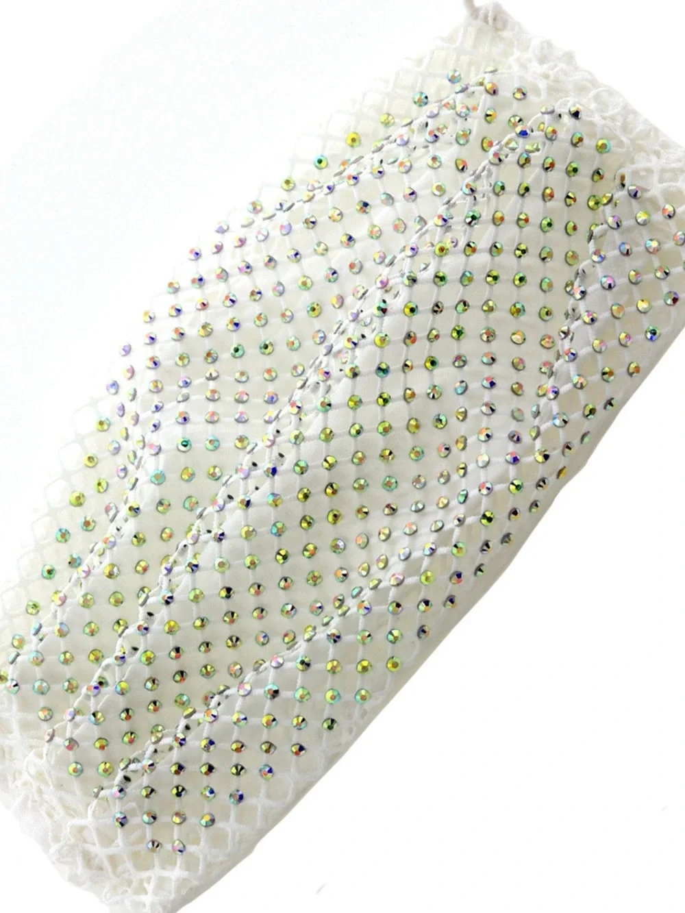 Rhinestone Mesh Face Mask - 3 pcs